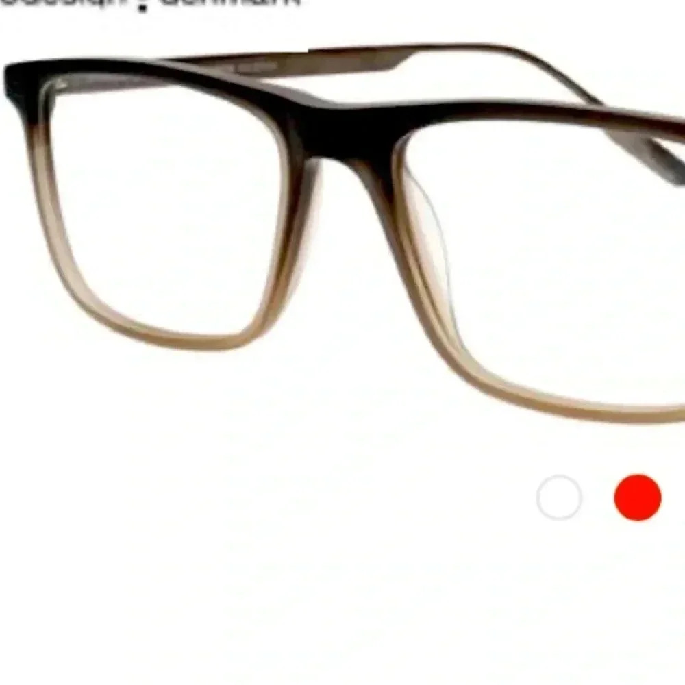 ProDesign Denmark 3662 Eyeglasses Frames RXable 6041 Black Gradient Matt NWT